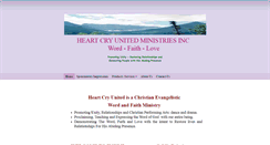 Desktop Screenshot of heartcryunited.com